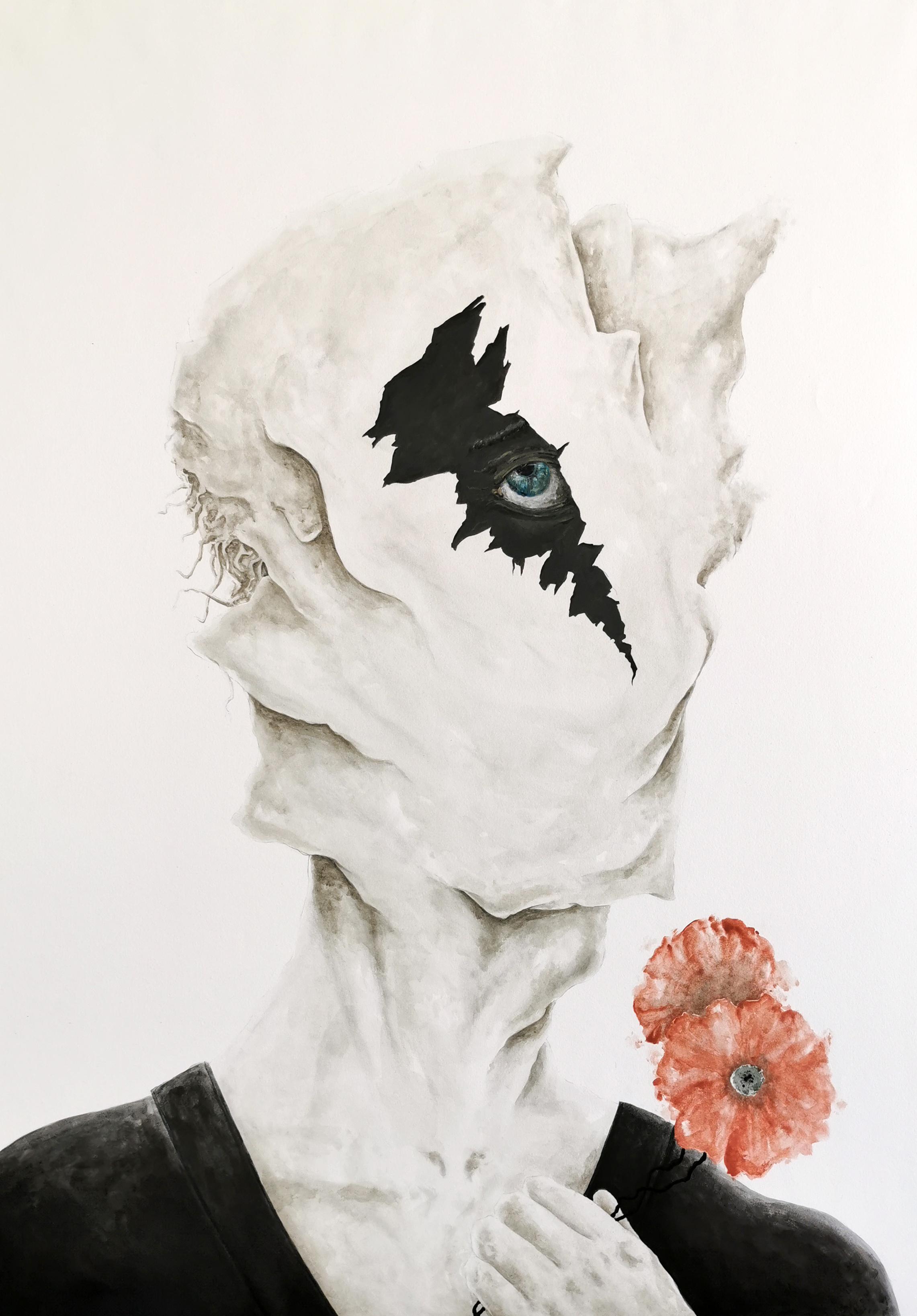 Portrait of Kinsley Flores, alone with oneself - 1